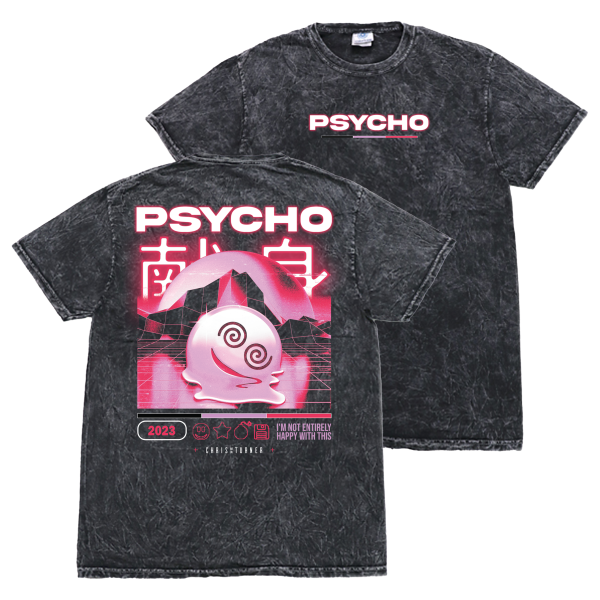 Chris Turner - Not Happy Psycho T-Shirt Online