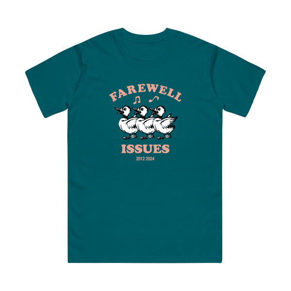 ISSUES - Singing Ducks Teal Tee Discount
