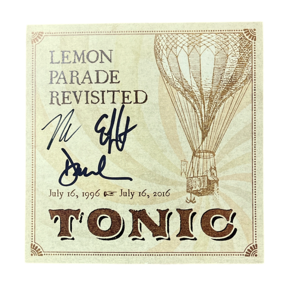 Tonic Lemon Parade Revisited Signed Poster Online