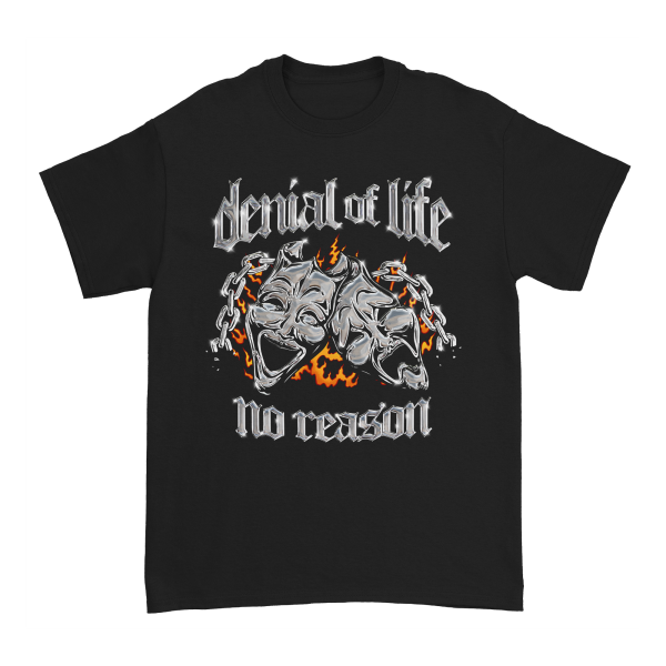 Denial of Life - No Reason Album T-Shirt on Sale
