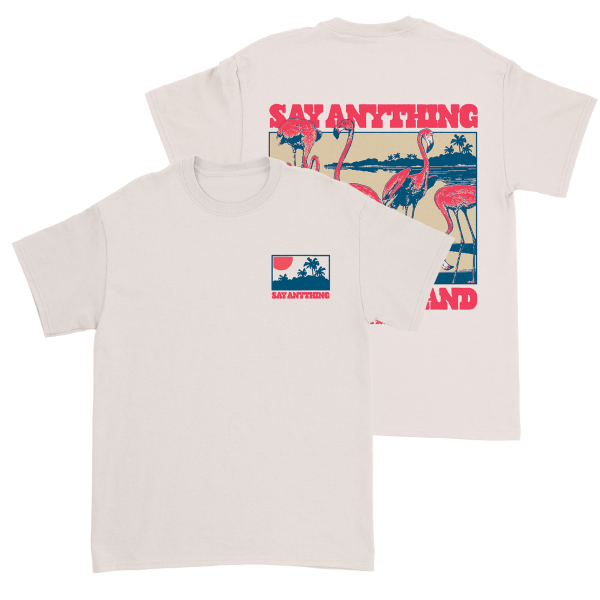 Say Anything - Flamingos Tee Online now