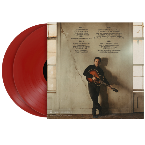 Charles Esten Limited Edition Autographed Red Vinyl Bundle - Love Ain t Pretty Online - Image 3