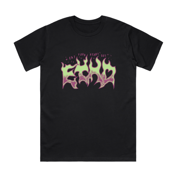 Passion Eight Records - Eat Your Heart Out - Flame Logo Tee Online now