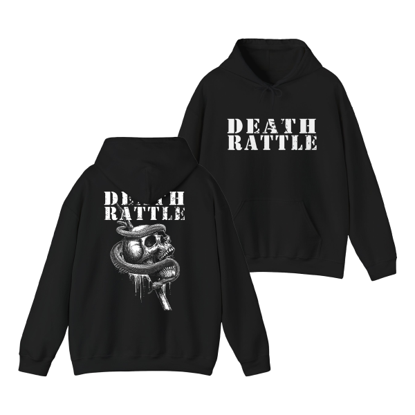 Death Rattle - SnakeSkull Hoodie Online Hot Sale