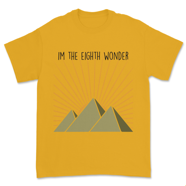 Jade Novah - 8th Wonder T-Shirt (Gold) on Sale