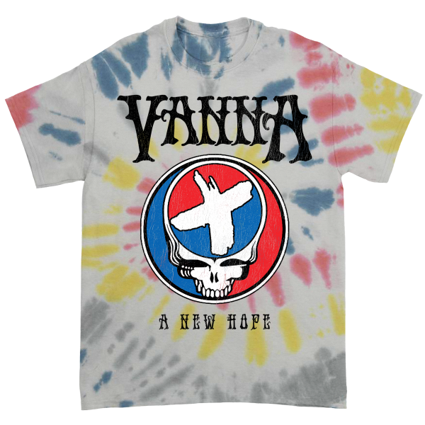 Vanna - Grateful Dead Tie Dye Tee Cheap - Image 2
